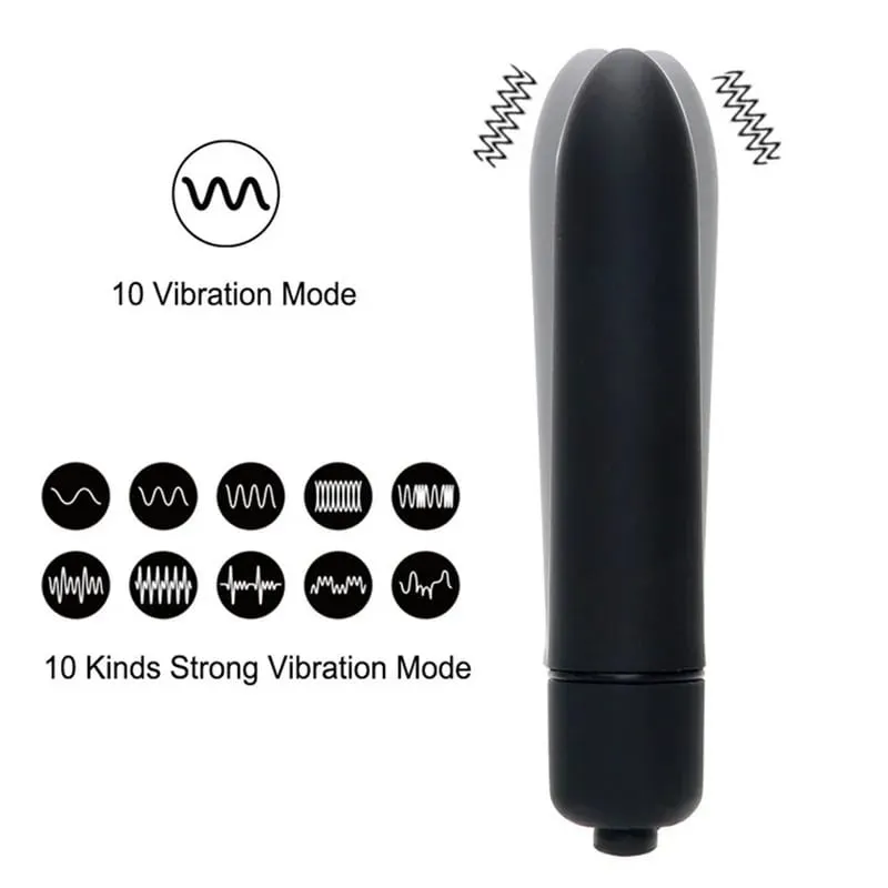 10 Speed Mini Bullet Vibrator Til Kvinder Vandtæt Klitoris Stimulator Dildo Vibrator Sexlegetøj til Kvinder Sexprodukter — image 3