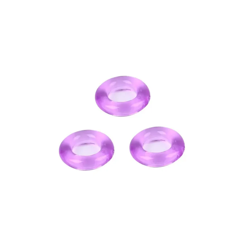 Silicone Cock Penis Rings with Enlargers Erection Enhancing Ultra Soft Long Lasting Stronger Adult Sex Toys for Men Couples