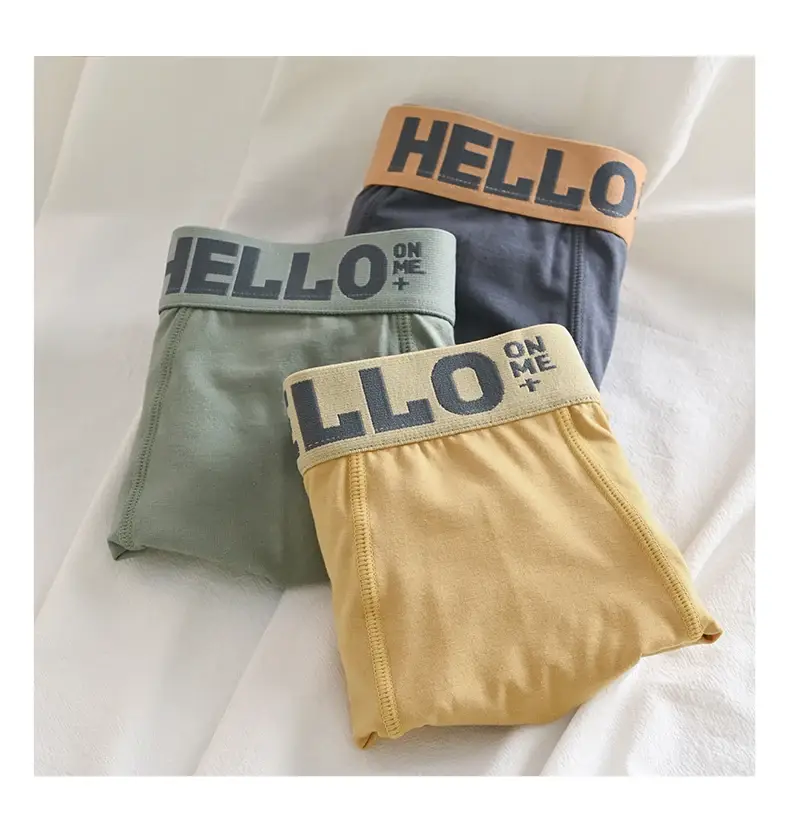 1/5pcs Men's Underwear, Breathable Comfy Quick Drying Stretchy Boxer Trunks, Sexy Underpants, Men's Trendy Boxer Panties