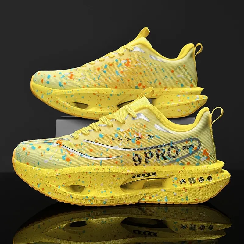 2025 New Men's Sneakers Night Fluorescent 3.0 Carbon Plate Cushioning Running Shoes Stable Rebound Training Shoes Jog Shoes — image 11