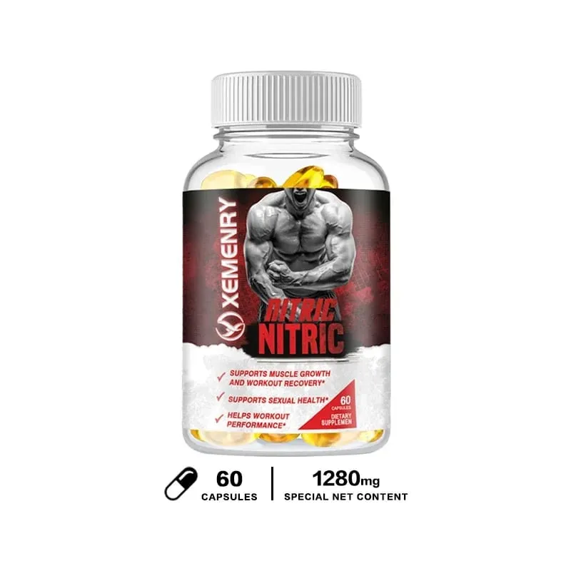 Xemenry L-Arginine Highest Capsule Dosage – Nitric Oxide Supplement — image 7