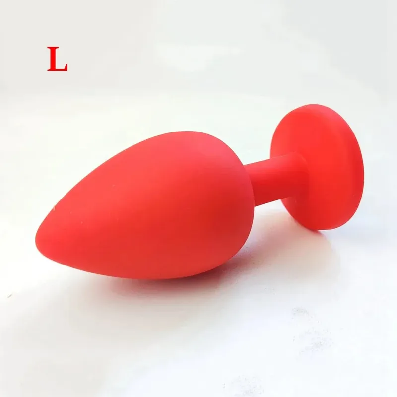 S/M/L Silicone Butt Plug Anal Plugs Unisex Sex Stopper 3 Different Size Adult Toys for Men/Women Anal Trainer For Couples SM