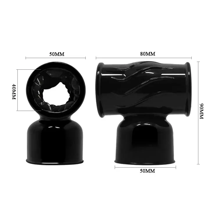 Vibrator Magic Wand Attachment AV Head Condom Condom Cap G Spot Sex Toys Sex Pussy Dildo Toys Stimulators for Men Adult Toy — image 4