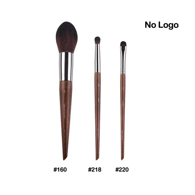 3pcs/set Powder Makeup brush detail Eyeshadow Lip liner Natural Precision Smudge Concealer Make up brushes Crease cosmetic tools
