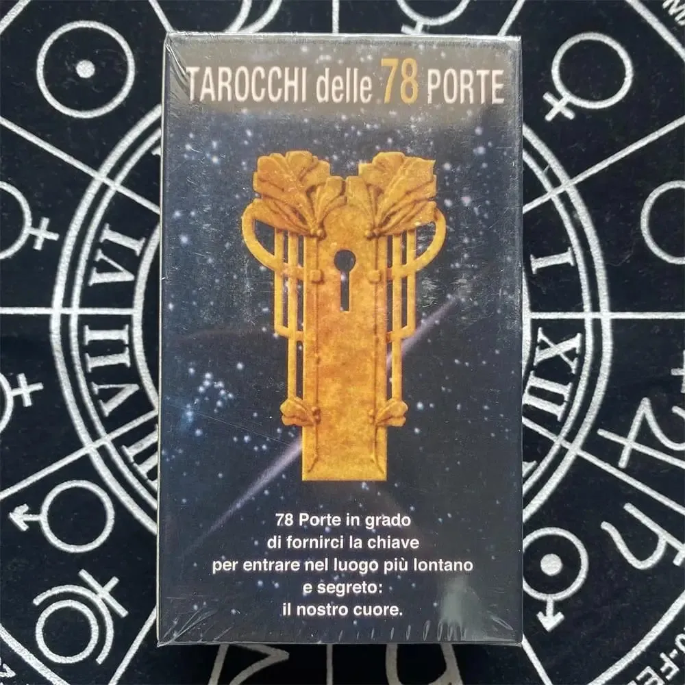 78PCS Tarot of the 78 Doors Cards Tarot Cards Fortune Telling Divination Tarot Card Family Party Leisure Board Game — image 6