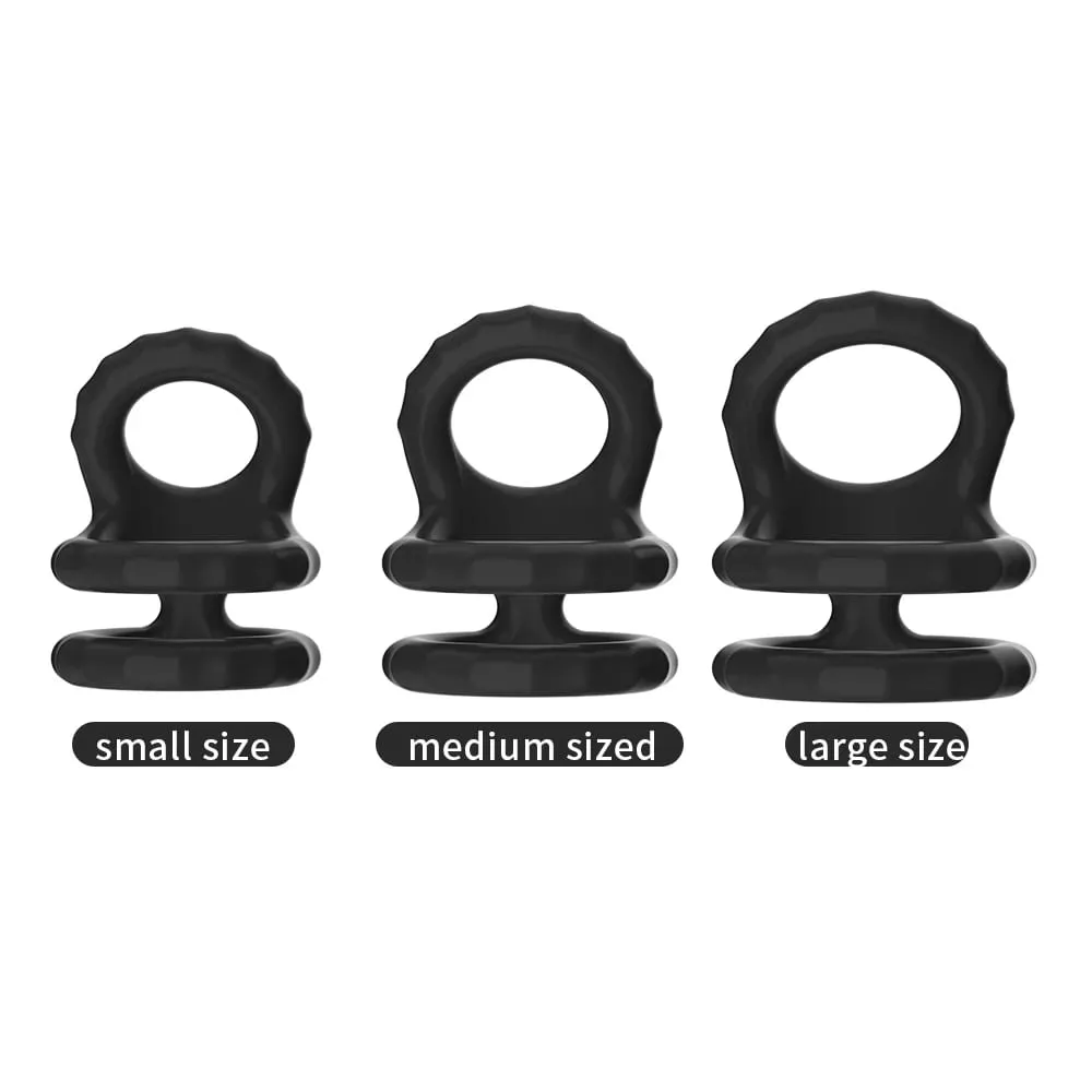 Elastic Penis Ring For Men Gay Ejaculation Erection Scrotum Bind Sex Toy Soft Cock Ring Man Dick Enlarger Ring Adult Sex Product — image 6