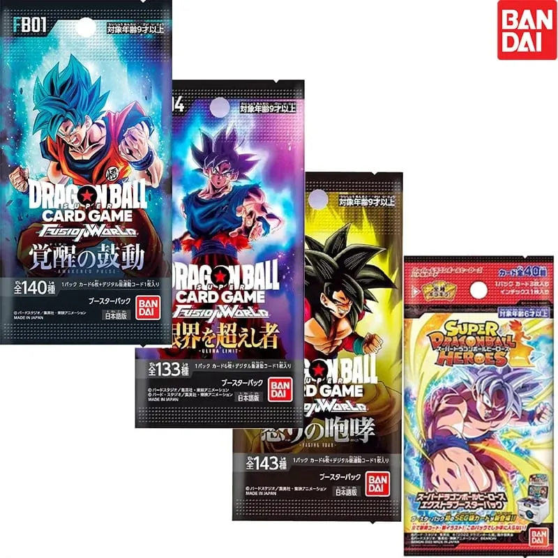 FB01-06 Booster Packs SUPER CARD GAME Fusion World TCG Collection Card Child Toy — image 1