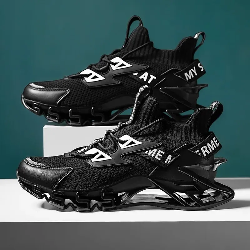 Spring Men Sneakers Breathable Casual Shoes High Quality Antiskid Damping Sports Shoes Outdoor Comfortable Mesh Shoes Zapatillas — image 5