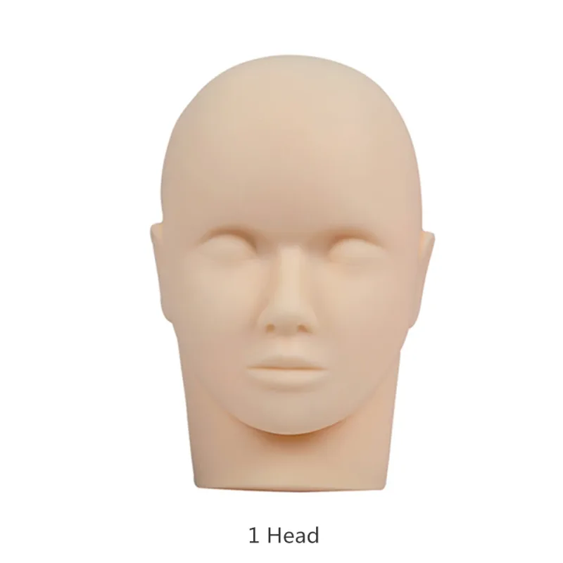 Wholsale Price Practice Lashing Eyelashes Mannequin Head Beginner Training Set Cosmetics Eye Lash Extension Supplies Mannequin — image 30