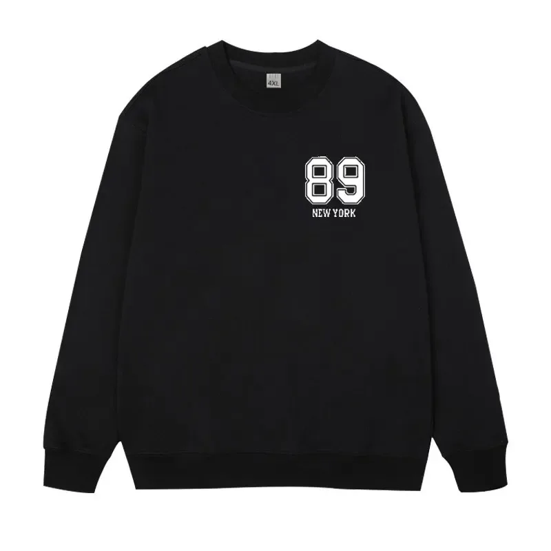 Plus Size Pullovers Men's Sweatshirts 110-185kg Oversized Round Neck Long Sleeve Tees Loose Tops Big Size Male Clothing 1XL-7XL