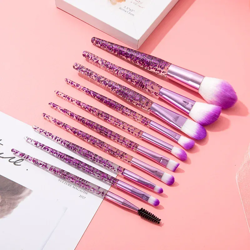 10PCS Makeup Brush Set Professional Super soft detail brush Blush Brush Foundation Concealer Eyeshadow Brush Lady Beauty Tool — image 4