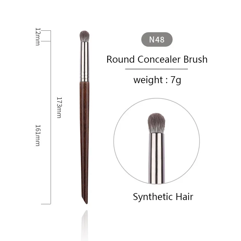 OVW Animal Hair Makeup Brush Complete Set 28PCS Lip Brushes Eyeshadow Brush Soft Makeup Brush Beauty Tools Smudge Brush Single — image 26