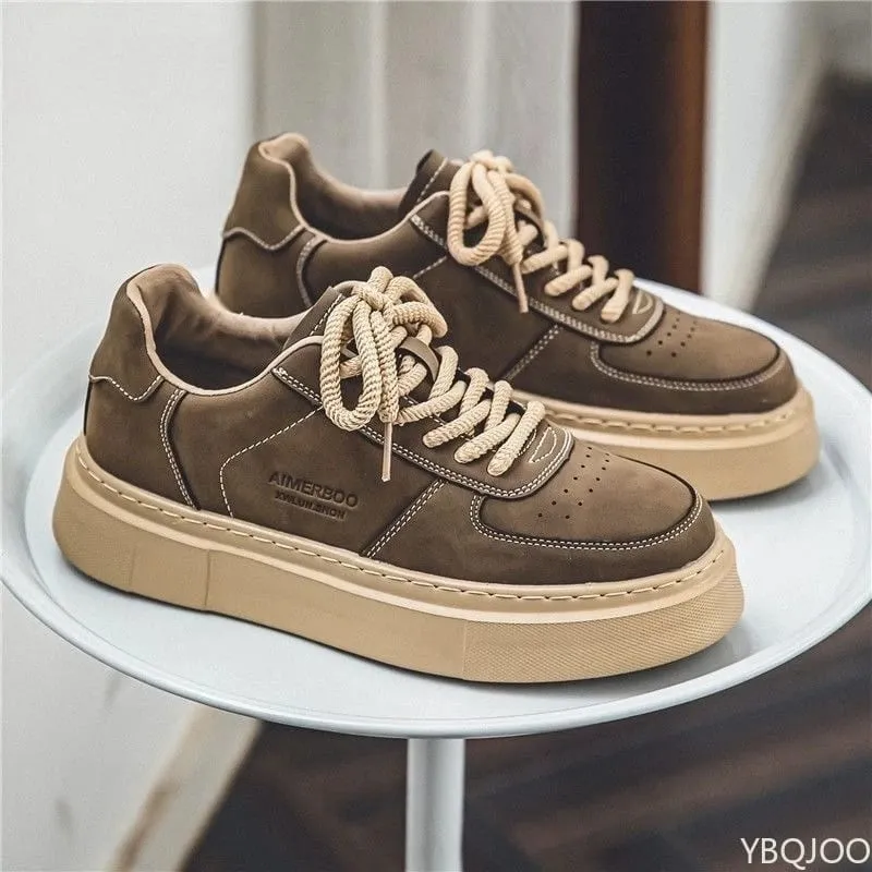 Men's shoes spring summer new styles men's niche design youth versatile casual shoes sports trendy shoes board shoes — image 2