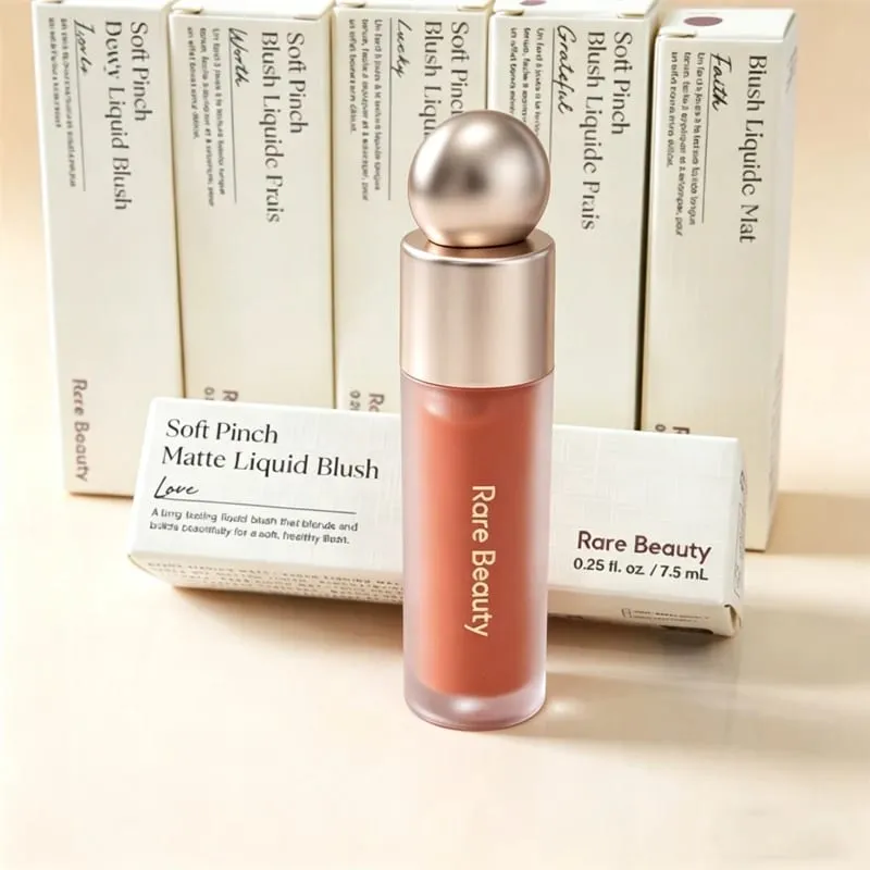 Rare Beauty Soft Pinch Liquid Blusher Silky Waterproof Moisturizing Woman Makeup Happy Hope Bliss Wonder Believe Blush Liquide — image 14