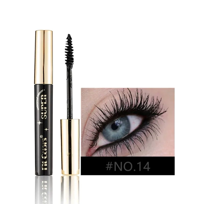 12 Colors Colored Mascara Waterproof Long-lasting Volumizing Curling Non-flaking Rainbow Eye Makeup Purple Blue Pink Green Red