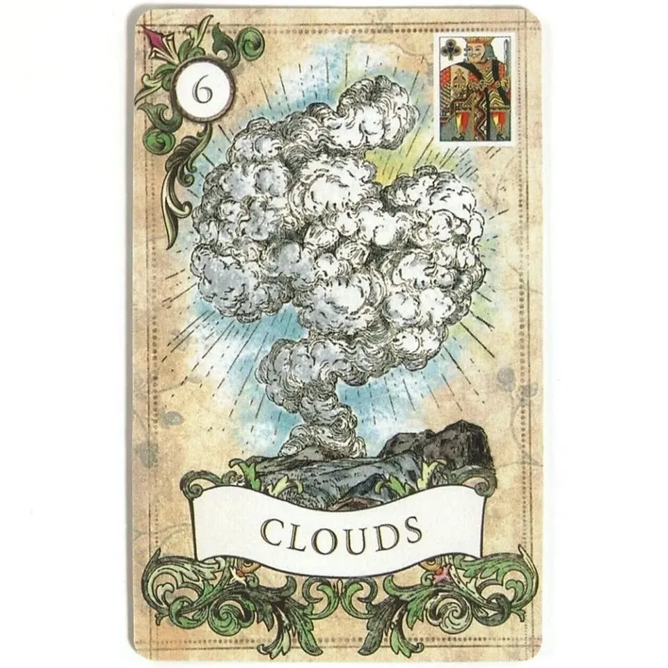 Old Style Lenormand Fortune-Telling Cards English Version A 38 Oracle Deck Divination Fate Board Games Playing Cards — image 5