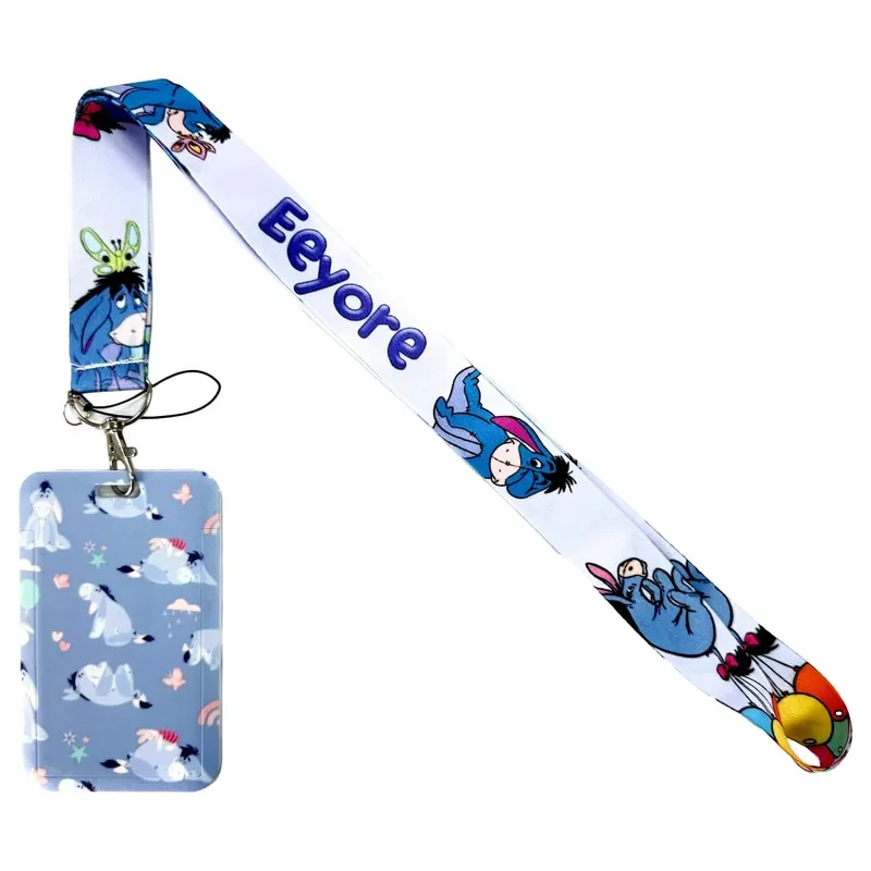 Anime Strap Lanyard for Keys Keychain Badge Holder ID Credit Card Pass Hang Rope Lariat Mobile Phone Charm Accessories — image 12