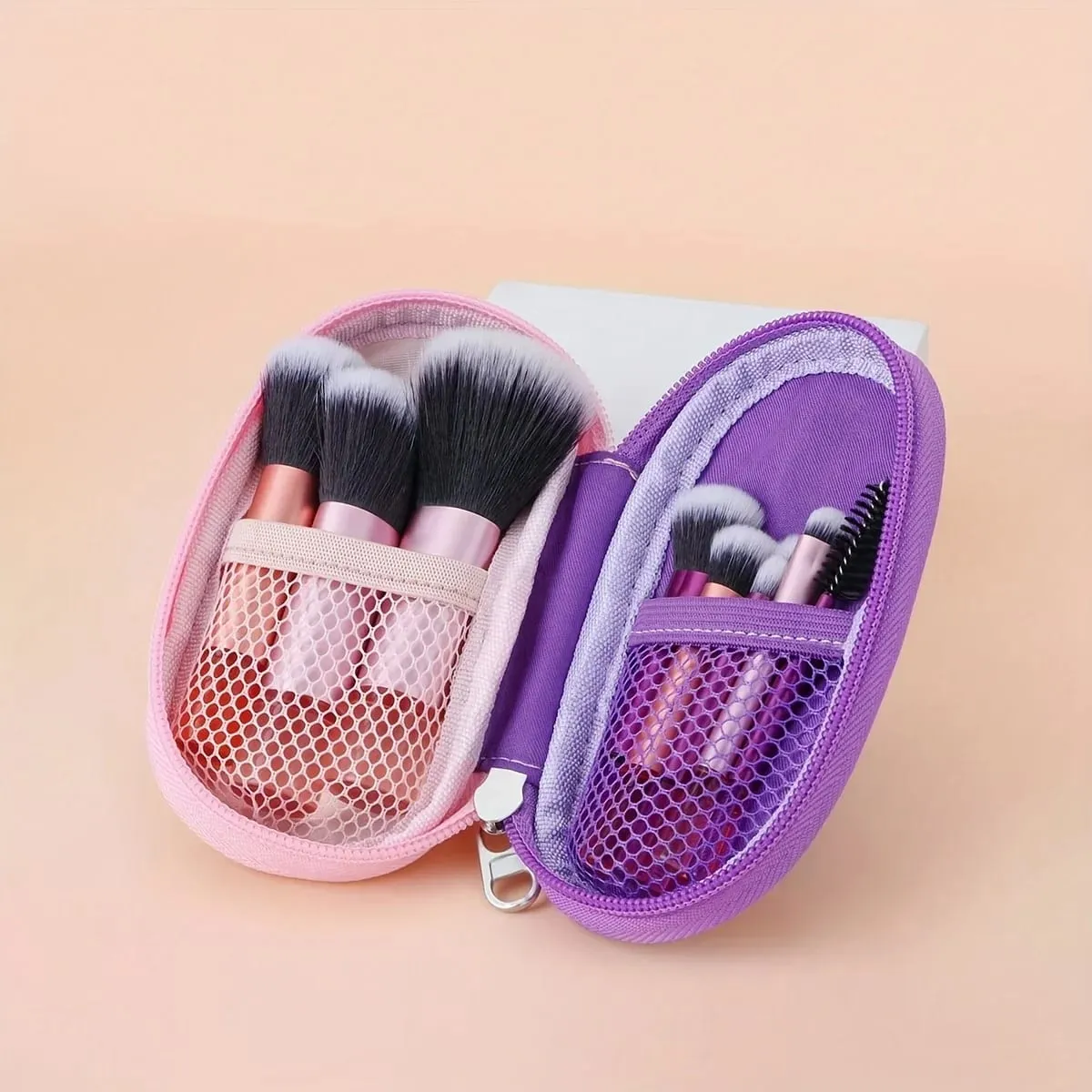 10pcs Mini Makeup Brush Set Powder Eyeshadow Foundation Blush Blender Concealer Beauty Makeup Tools Brush Professional Supplies — image 5