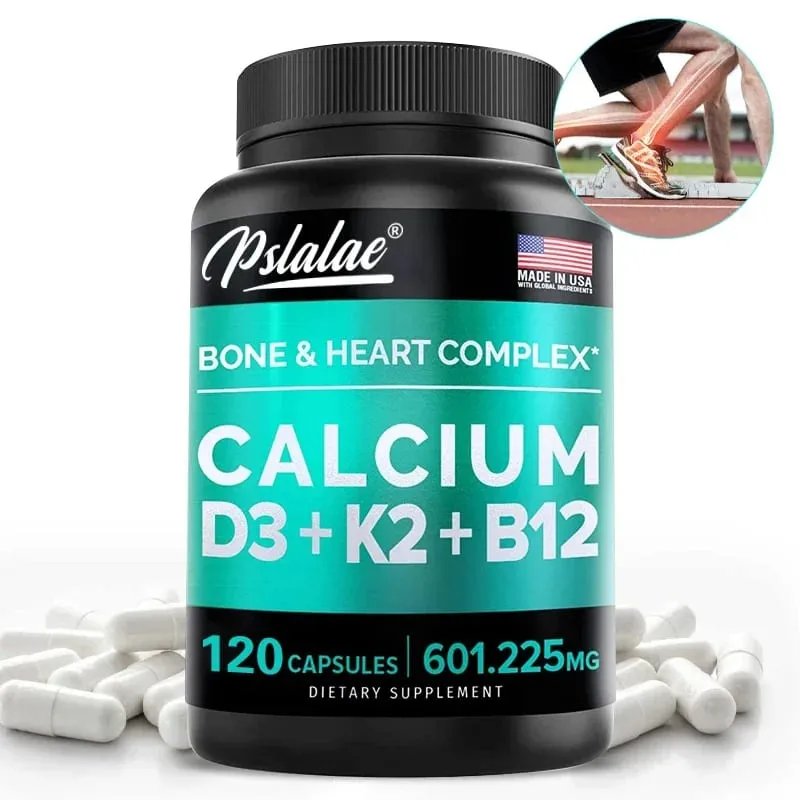 4-in-1 Calcium Supplement for Women and Men Bone and Heart Complex with Vitamin D3 K2 Calcium Supplement + Vitamin Calcium — image 4