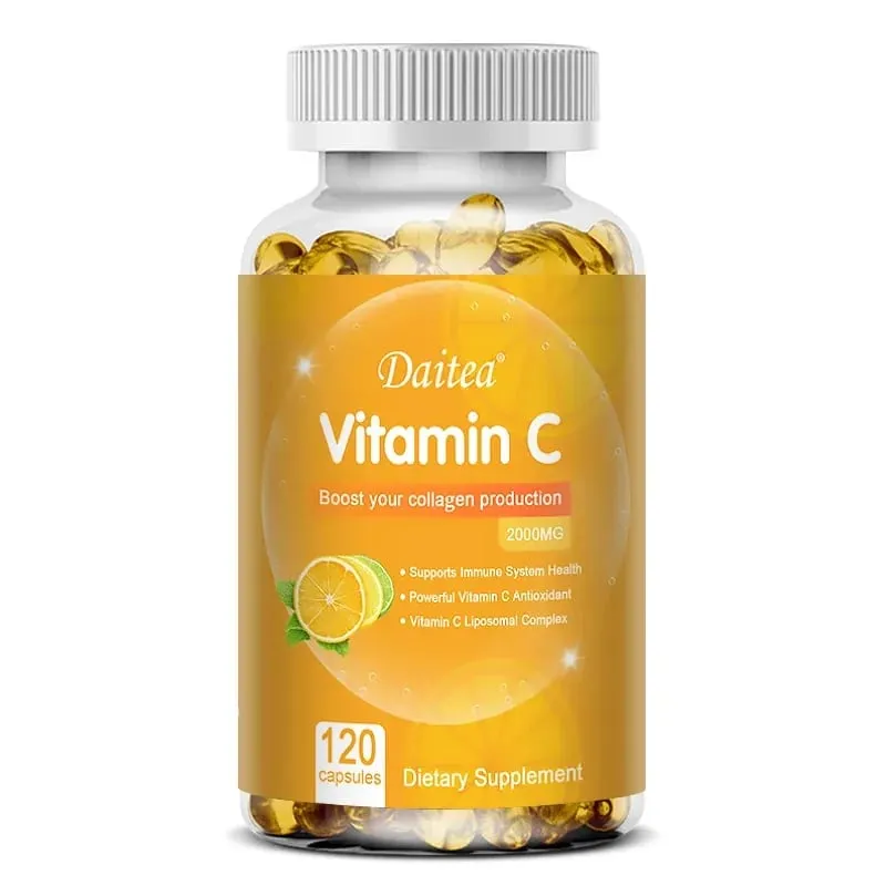 Vitamin C 2000 Mg Capsules Supplement Whitening Collagen and Enhance Immunity — image 9