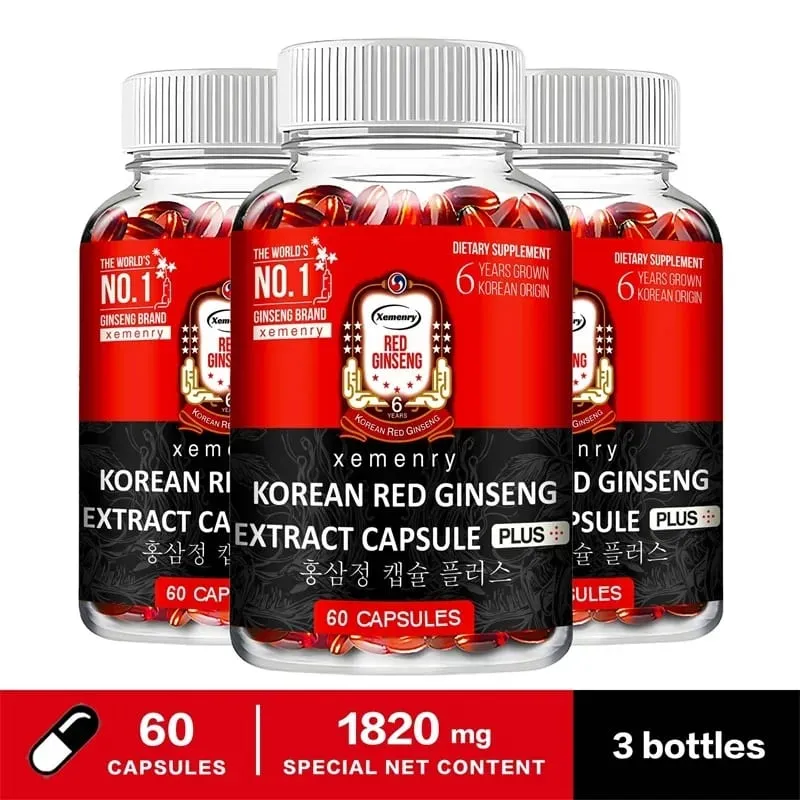Korean Red Ginseng Extract - Supports Increased Energy Mood Endurance and Performance Improved Muscle Mass — image 10