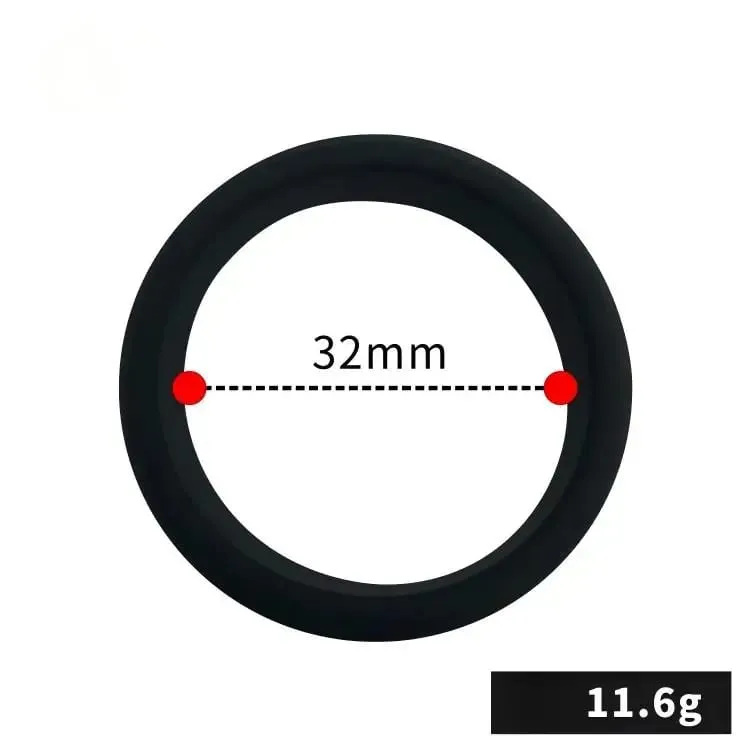 Outil sexuel pour hommes, anneau de coq pour hommes, civière de boule de Scrotum, ceinture de bite en Silicone, verrouillage des testicules, anneaux de retard de sperme pour pénis — image 7
