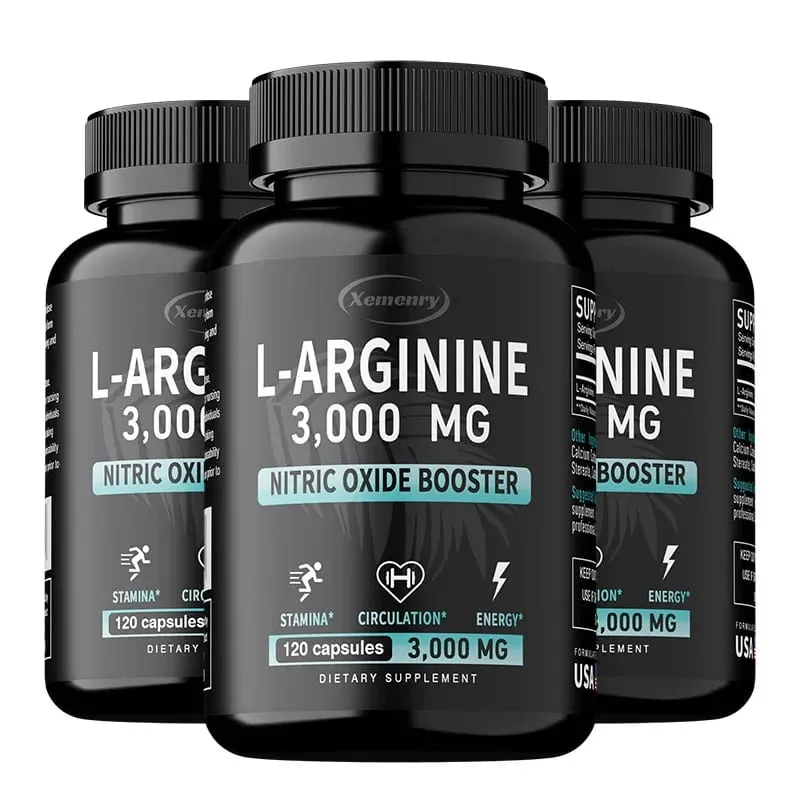 L-Arginine 3000mg - Supports Muscle Growth Vascular Function Boosts Energy Improves Endurance and Promotes Blood Circulation — image 11
