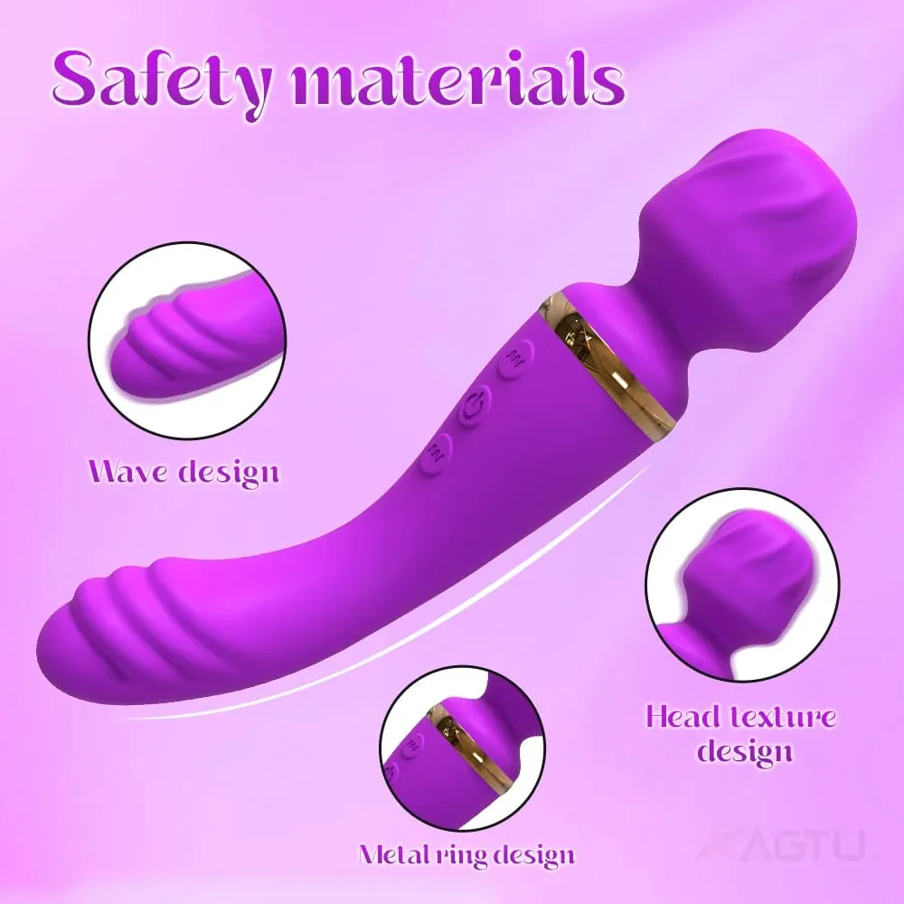 Powerful AV Vibrator for Women Nipple G spot Clitoris Stimulator Magic-Wand Dildo Female Masturbation Adult Sex Toys Fast Orgasm