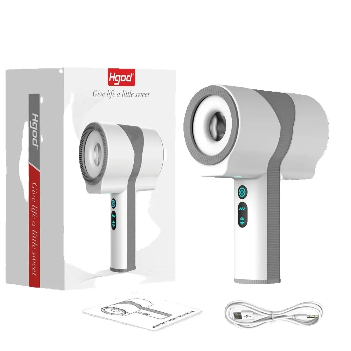 Automatic Male Masturbators Cup with 5*5*7 Thrusting Rotating Vibrating Quiet Hands Free Pocket Pussy Stroker 3D Sex Toys for Me — image 1