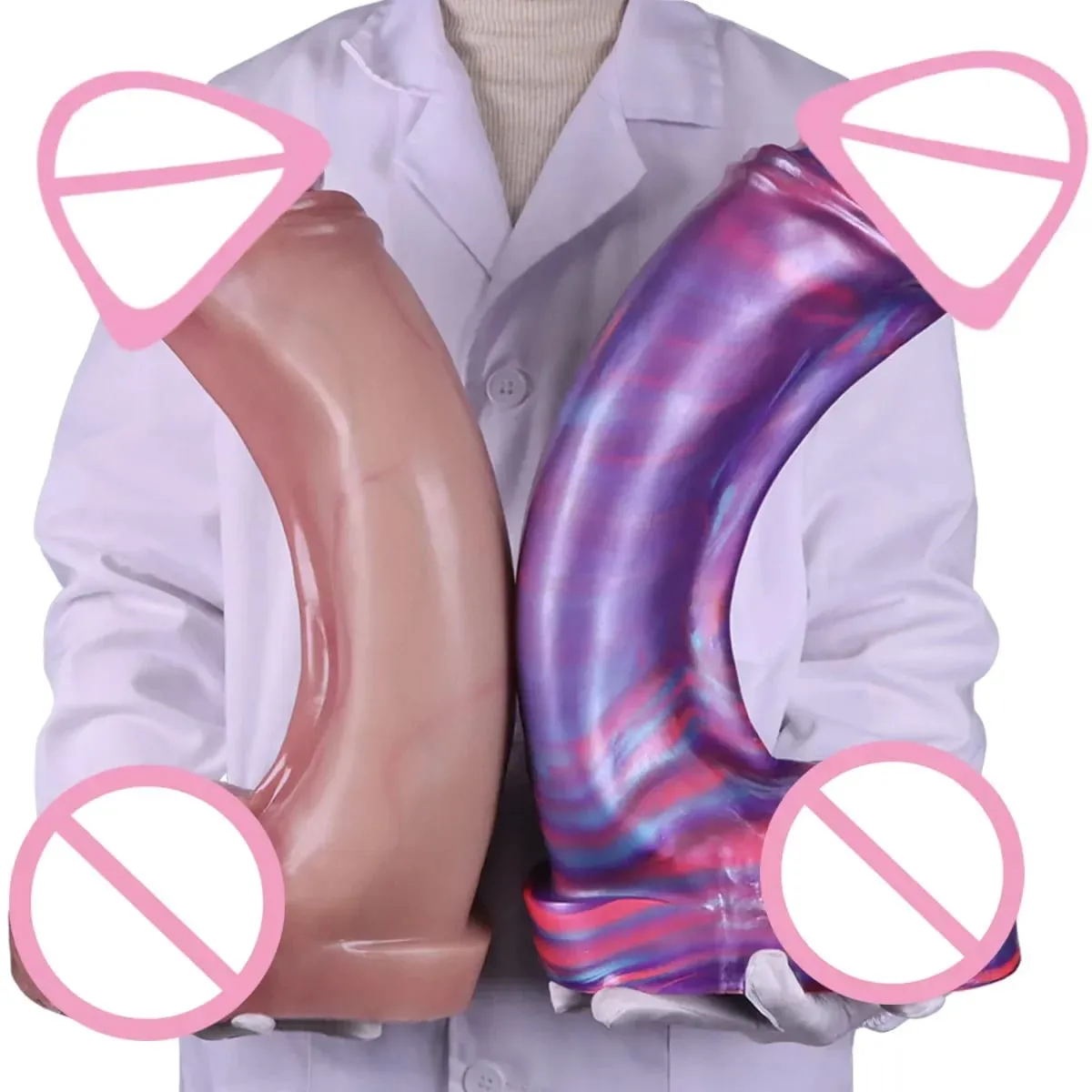 Super énorme gode femmes Masturbation pénétration anale Super grosse bite Plug Anal extenseur pénis épais jouets sexuels pour adultes godes 18+ — image 4