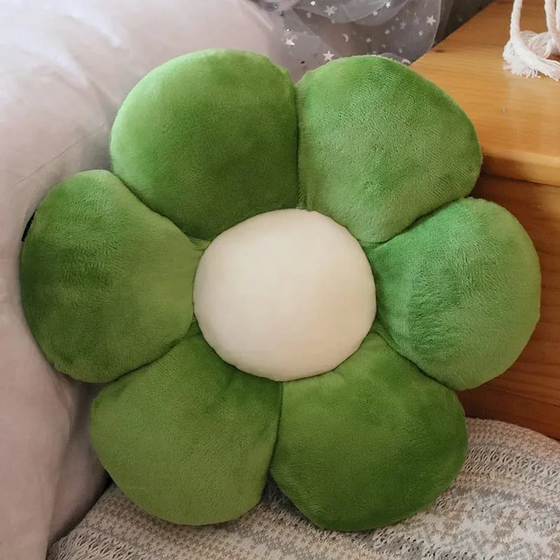 New Nordic Ball Solid Color Cushion Stuffed Flower Plush Pillow for Sofa Waist Office Cushion Kid Toy Gifts Home Decoration