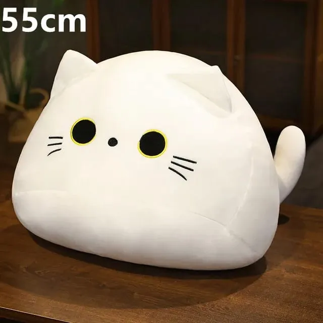18cm/40cm/55cm Black Cat Shaped Soft Plush Pillows Doll Lovely Cartoon Animal Stuffed Toys Girls Birthday Gifts Ornaments — image 13