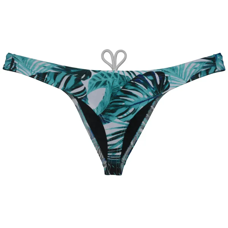 Sexy Swim Thong Men's Swimwear Bikini Briefs Drawstring Quick-dry Elastic Underwear Pouch Beach Tangas Surfing Poolside