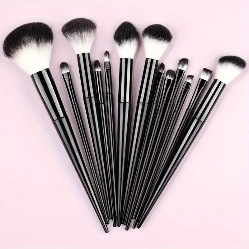 13 Stuks Make-Up Kwasten Set Zachte Pluizige Oogschaduw Markeerstift Concealers Borstel Blush Losse Poeder Borstel Mengen Vrouwen Beauty Tool — image 20