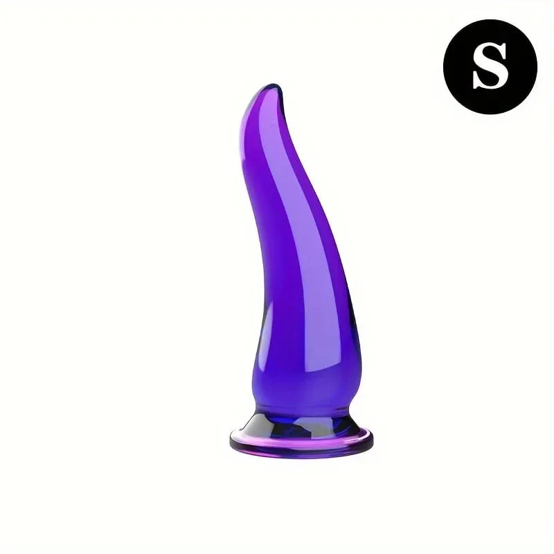 Black&Transparent Anal Plug Horn Dildo for Woman Prostate Dilator Massager Butt Suction Cup Sex Toys for Men Adults Beads — image 8