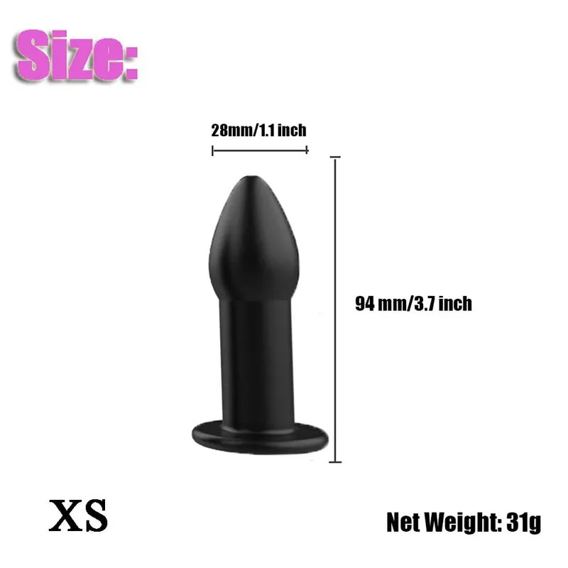 Tapón Anal hueco, consolador Vaginal, espéculo, expansor de Vagina, túnel, dilatador Anal, Enema, Juguetes sexuales para adultos para mujeres, hombres Gay — image 10