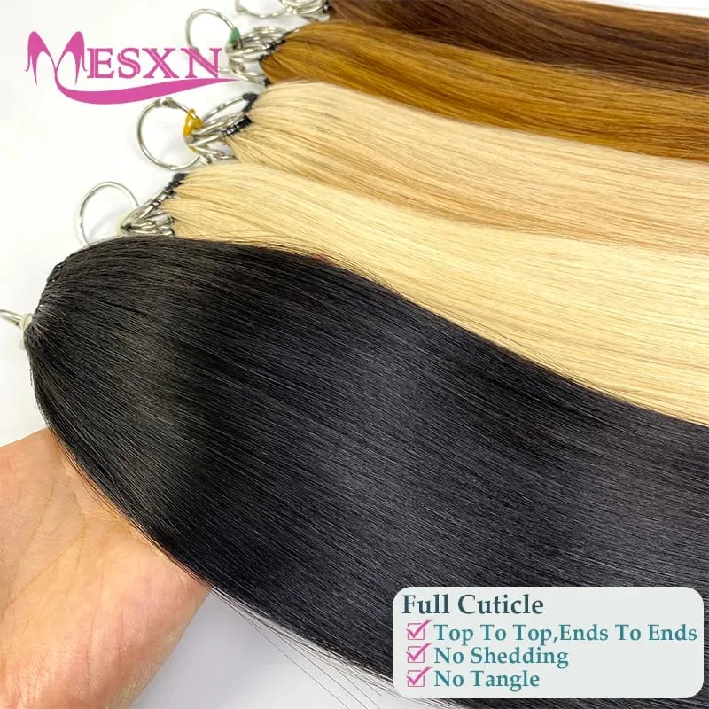 Third New Feather Hair Extensions 100% Human Hair Real Natural Hair Comfortable And Invisible Brown Blonde 613 Color — image 5