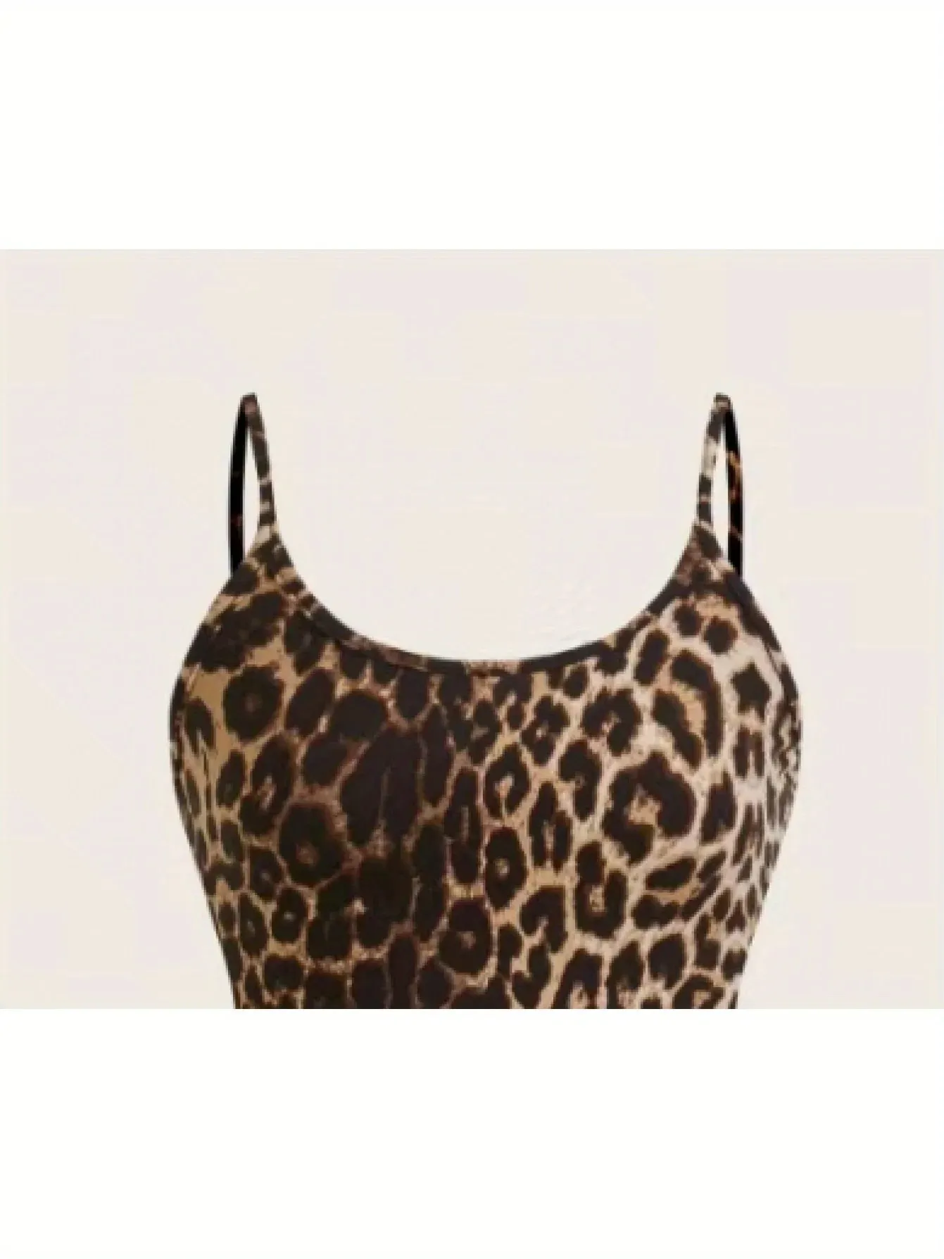 New Spring Summer and Autumn Sexy Strap Leopard Print Suspender