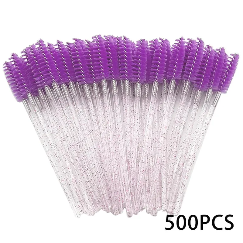 500/1000pcs Eyelash Brush Applicator Wholesale Lash Mascara Wands Brushes For Eyelash Extension Eyebrow Spoolies Beauty Tools — image 14