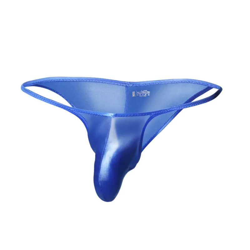 Men's Underwear Ice Silk Low Rise Sexy Bikini Briefs — image 5