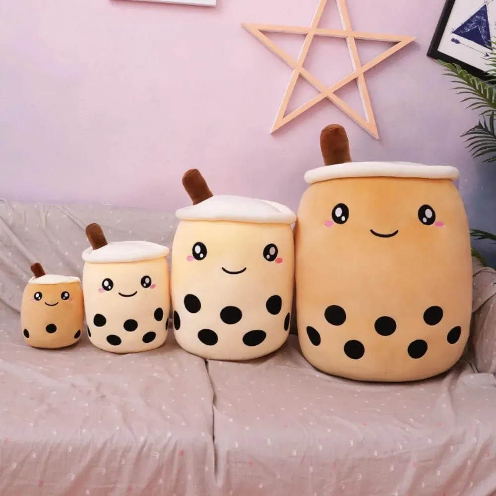 New 25/35cm Bubble Tea Pillow Soft Cushion Pillow Plushie