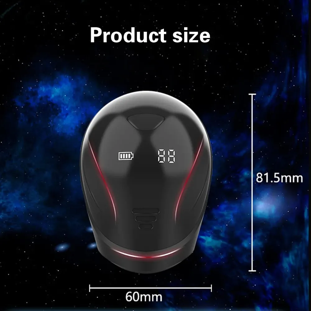 Adjustable Penis Enlargerment Trainer Vibrator Masturbators for Men 10 Vibration Modes Glans Stimulater Massager Adult Sex Toys — image 5