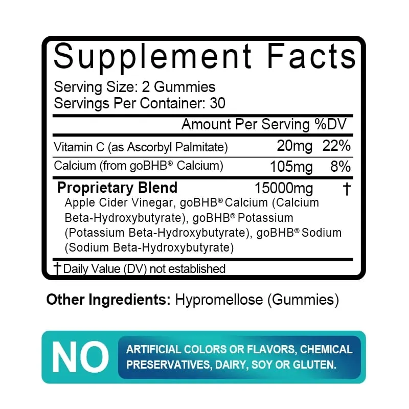 Keto Gummies - Burn Fat Weight Management Speed Up Metabolism Digestive Health Appetite Control — image 3