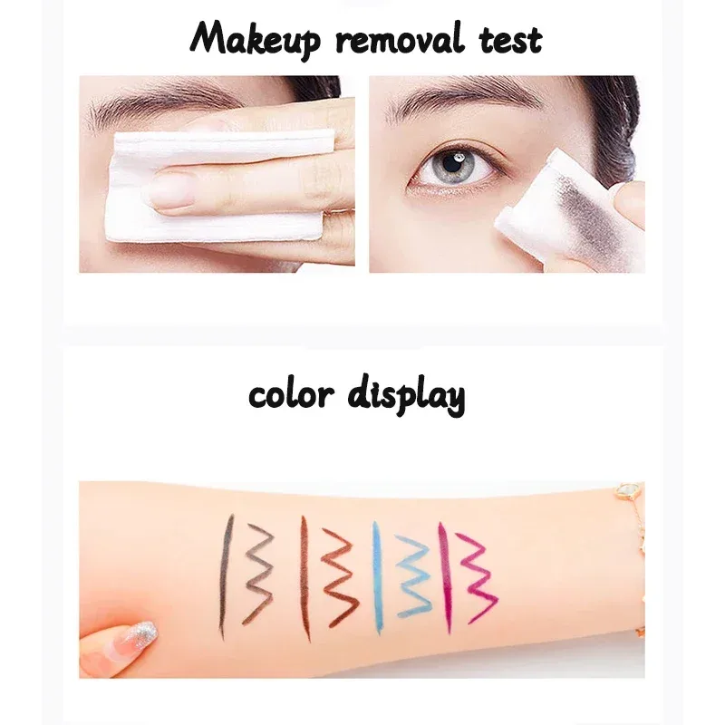 36H Black Quick-drying Eyeliner Waterproof Liquid Eye Liner Pen Long Lasting Smooth Pencil Not Blooming Eyes Makeup Cosmetics — image 3