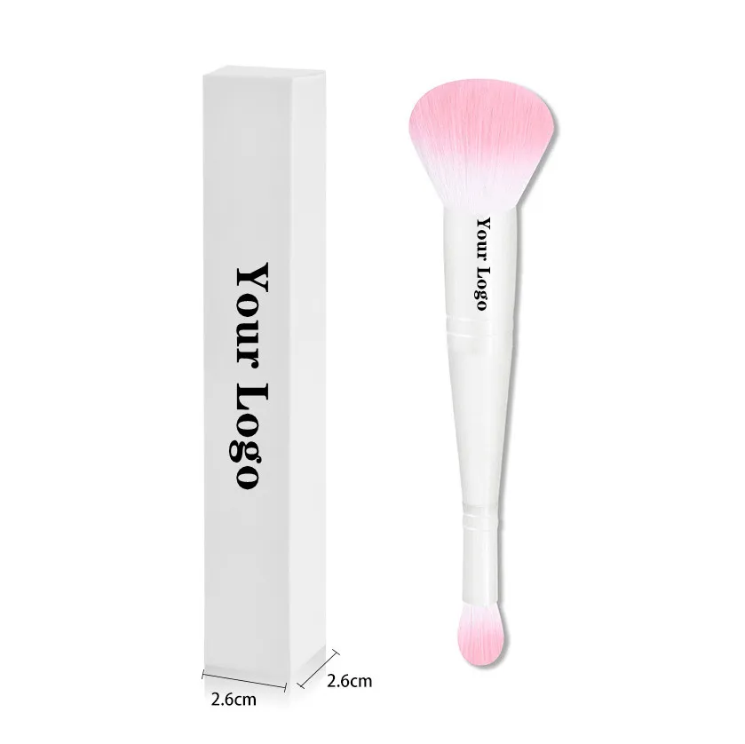 Custom Logo Makeup Brushes Large Powder Foundation Make up Brushes Cruelty Free Concealer Makeup Brush Wholesale Bulk 20pcs/lot — image 6