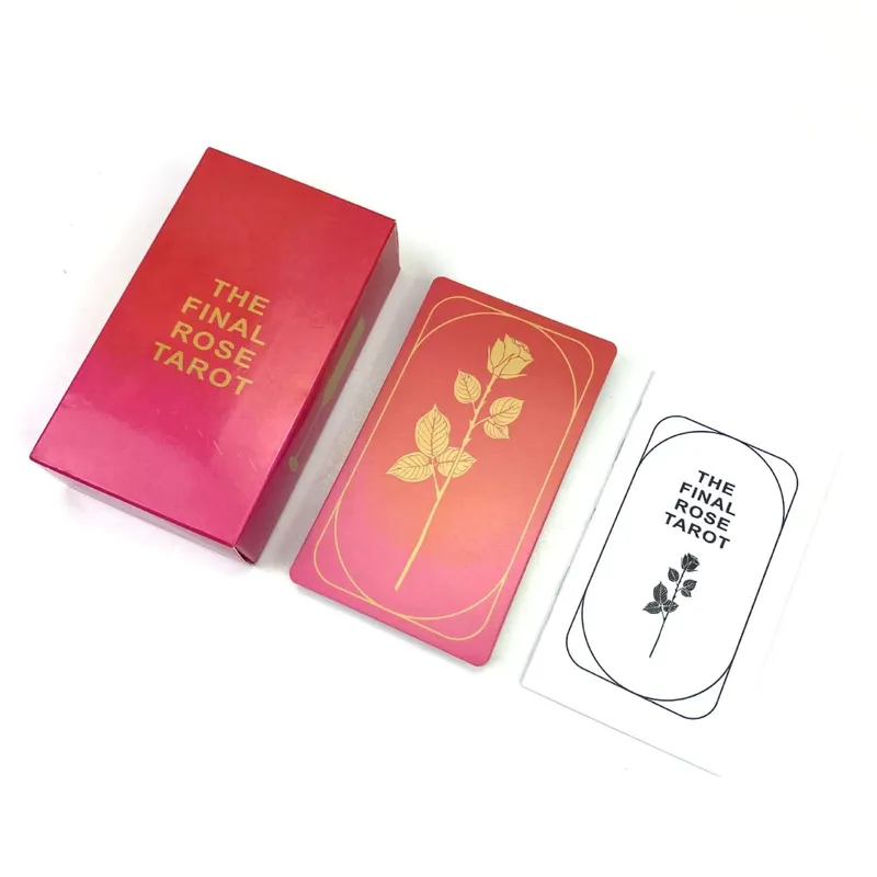 12x7cm The Final Rose Tarot Cards Paper Manual Card Games — image 5