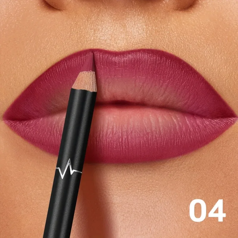 Pudaier 6-Color Waterproof Matte Lip Liner - Long-Lasting Non-Transfer Formula Matte Finish 6 Versatile Shades — image 4