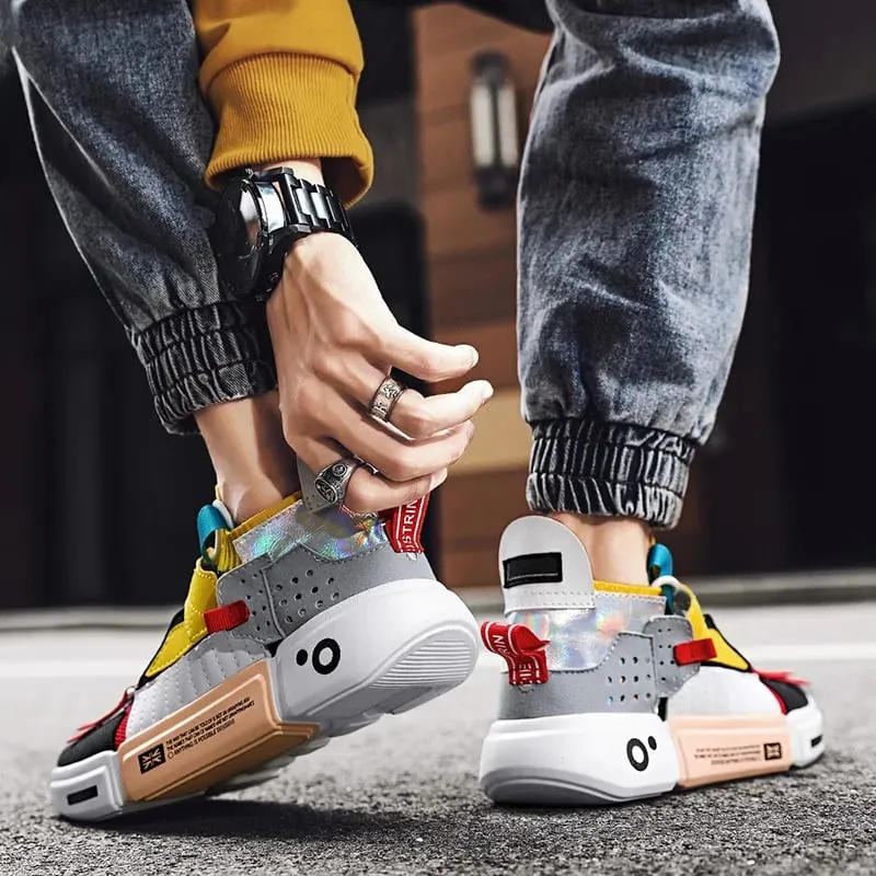 2025 Shoes Men Vulcanized shoes for men Comfortable Non-slip Causal Shoes Breathable Sneaker Man Lightweight Tennis Luxury Shoes
