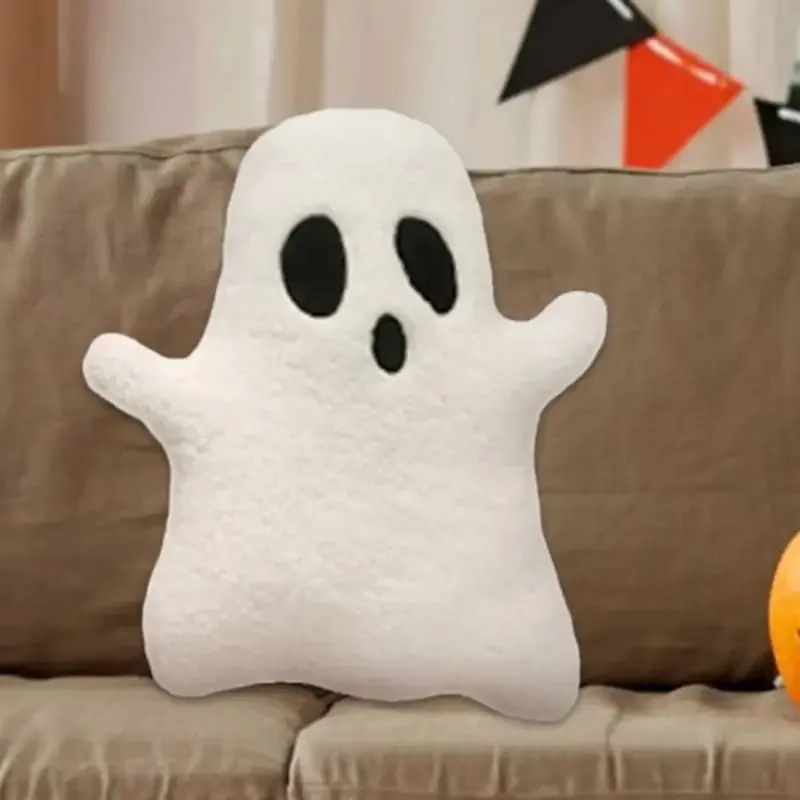 Ghost Stuffed Animal Halloween Ghost Doll Toy Stuffed Plushie Soft Cartoon Stuffed Animals Ghost Funny Home Decorative Plush Toy