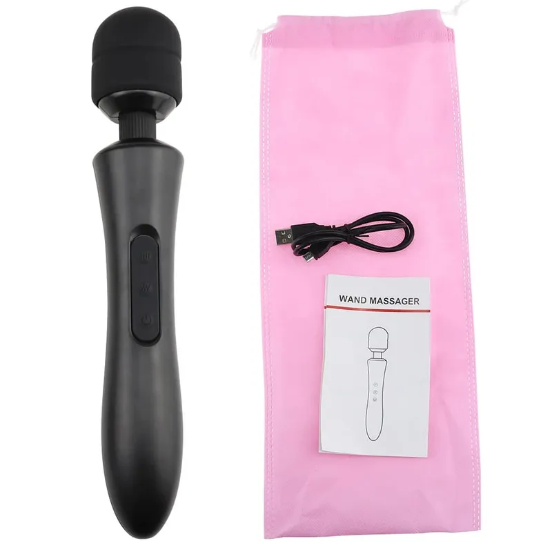 Powerful Magic Wand Vibrator Female G Spot Massager Clitoris Vagina Stimulator Big AV Stick Body Massage Sex Toys for Woman